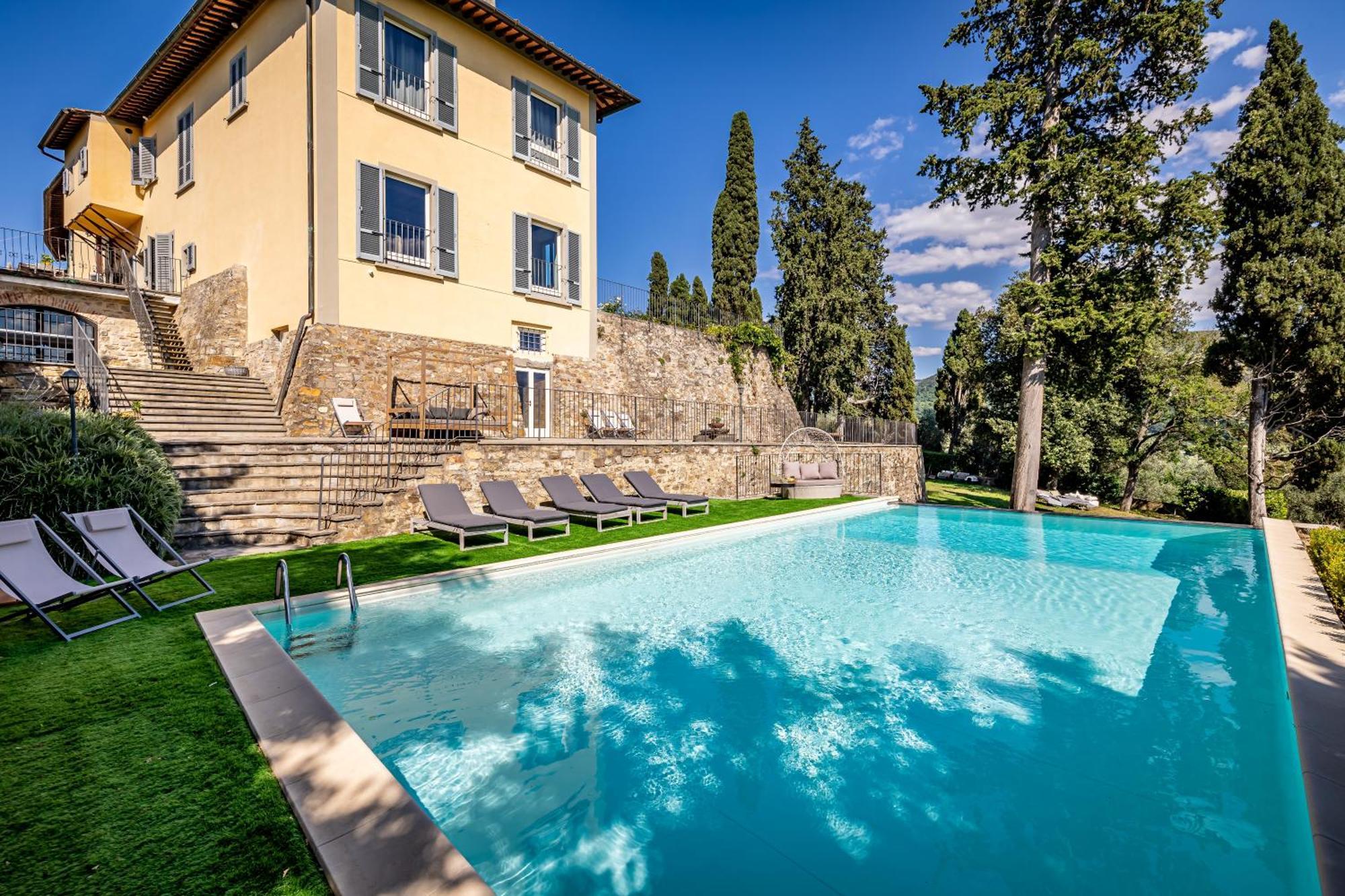 Luxury Villa Tolomei Gucci With Spa San Jacopo al Girone Exteriér fotografie