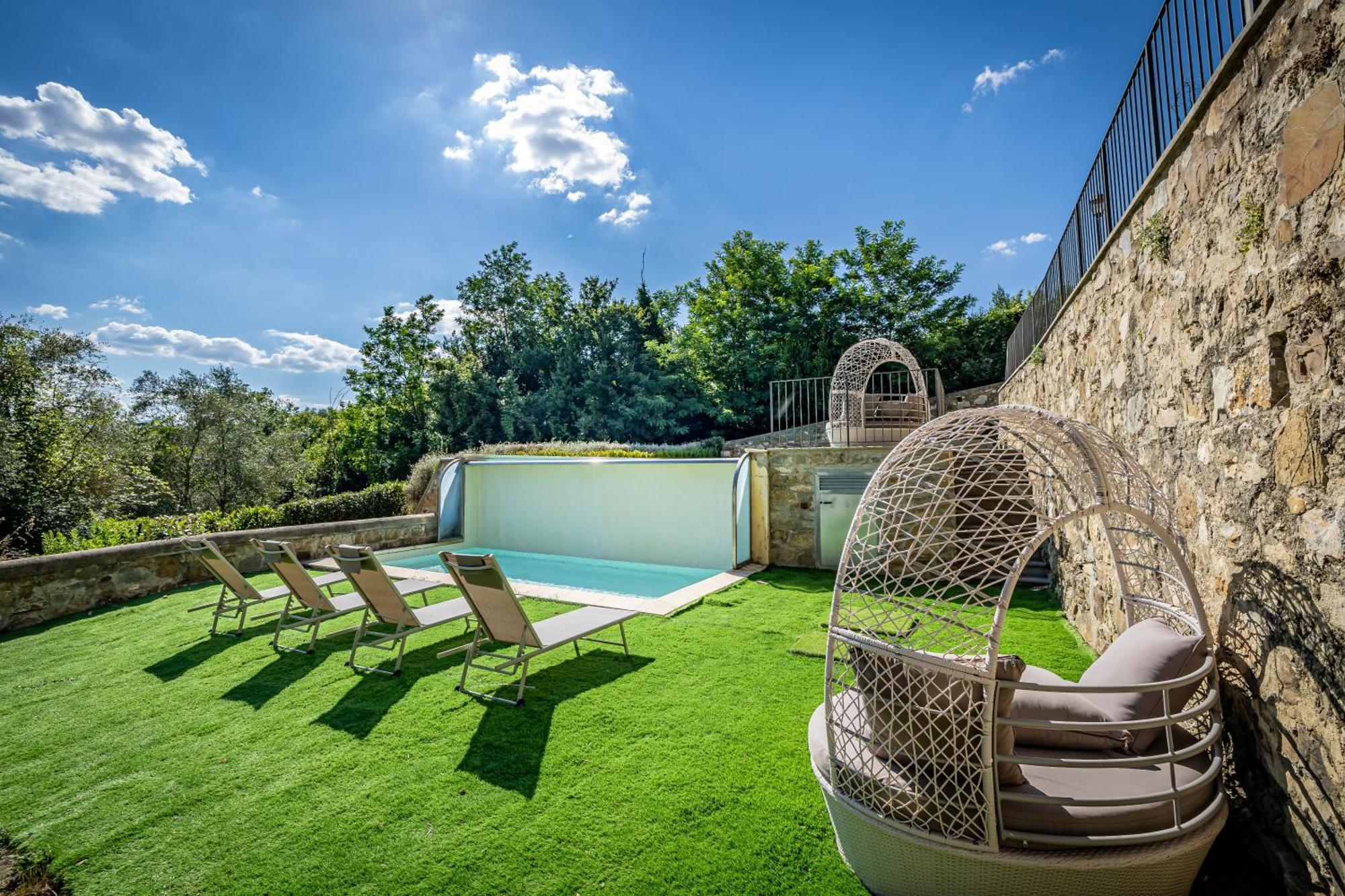 Luxury Villa Tolomei Gucci With Spa San Jacopo al Girone Exteriér fotografie