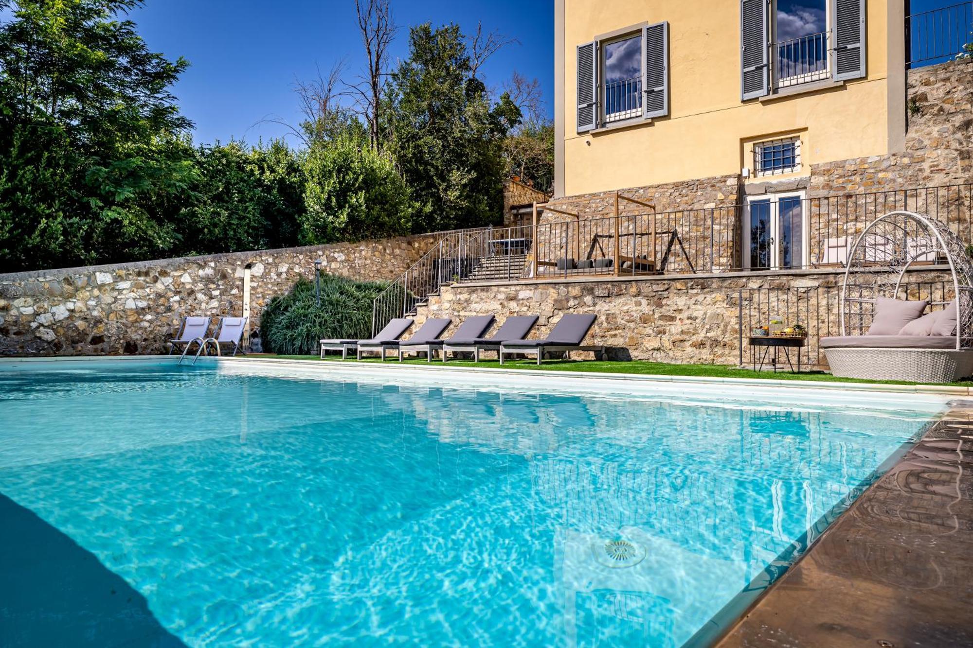 Luxury Villa Tolomei Gucci With Spa San Jacopo al Girone Exteriér fotografie